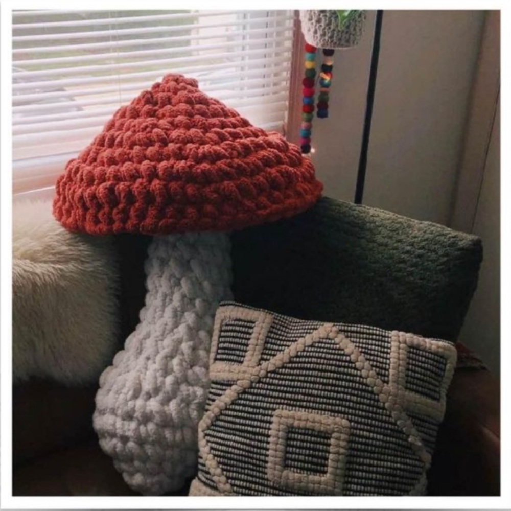 Hand Crocheted Mushroom 🧶